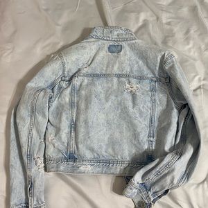 American Eagle Acid Wash Denim Jacket